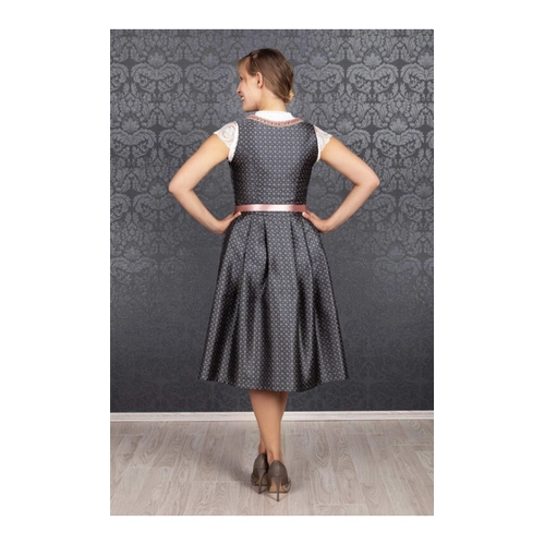 Bild von Edelnice Trachtenmode Midi Dirndl Béatrice – Eleganz trifft Tradition