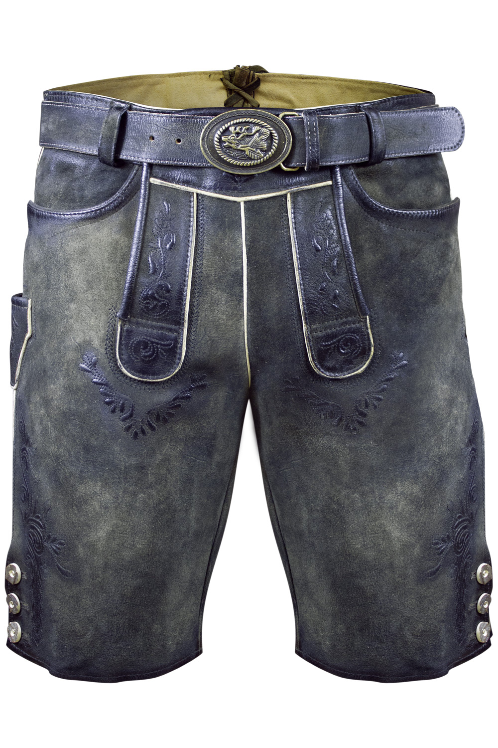 Bild von Kurze Wildbock Lederhose Hopfensee
