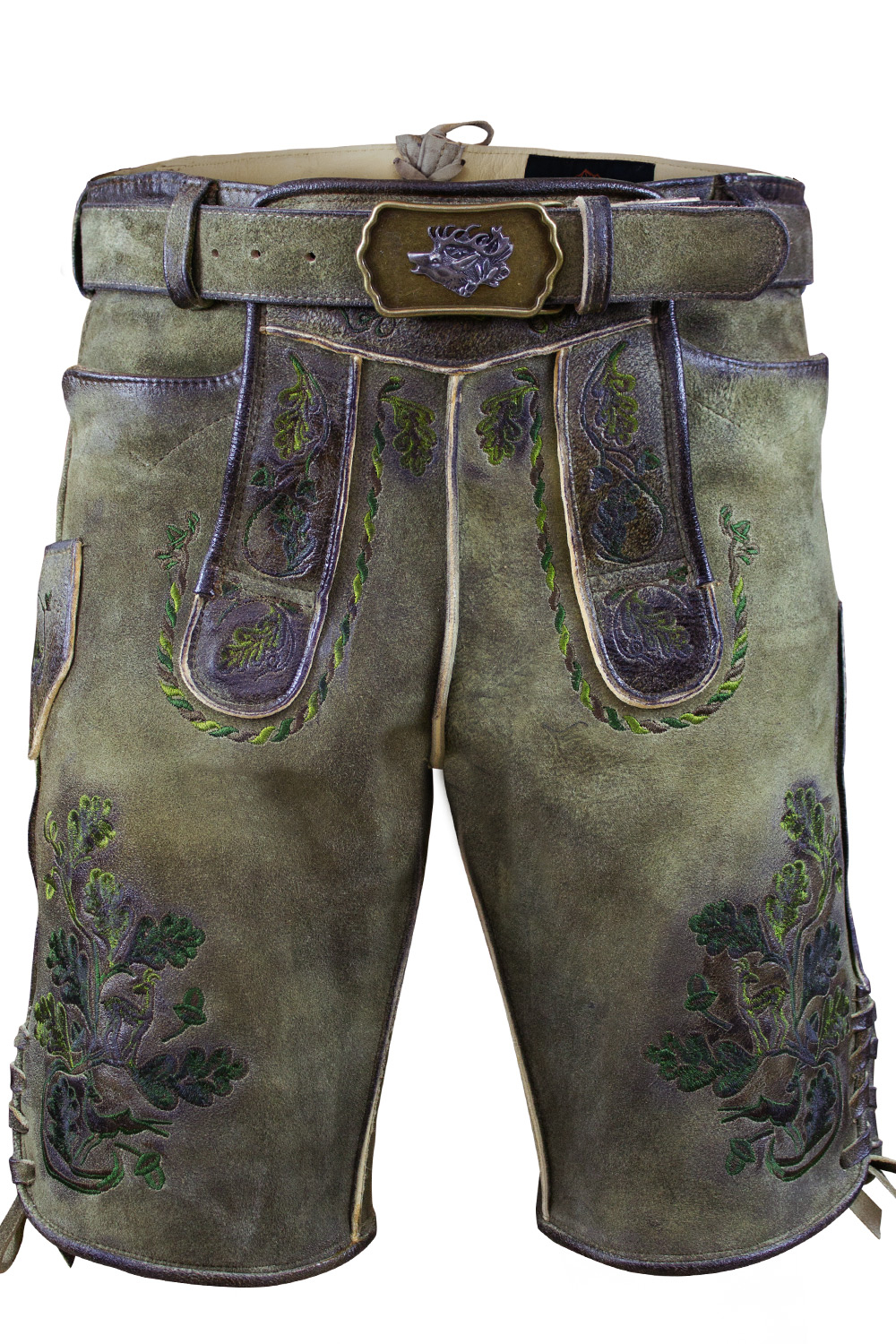 Bild von Kurze Wildbock Lederhose Amsel