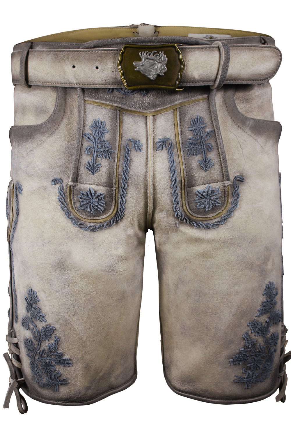Bild von Kurze Wildbock Lederhose Johann