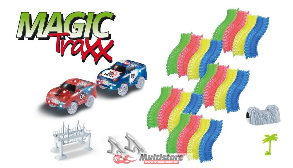 Bild von Amewi Magic Traxx Race Bahn 373-teilig, Transportbox / 100615