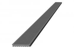 Bild von Megawood WPC Terrassendiele Classic Massivdiele, Basaltgrau, 21 x 145 mm, in den Längen: 5,4 m