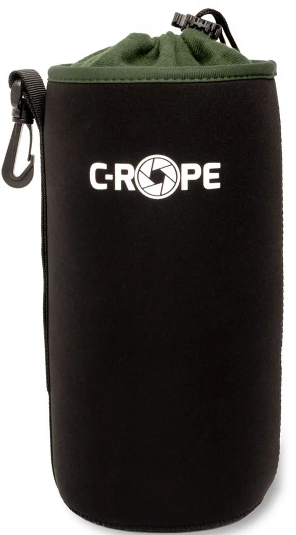 Bild von C-Rope Objektivbeutel V2 Schwarz Variation: XL 25x12cm retail (Objektivtasche), Kameratasche, Schwarz