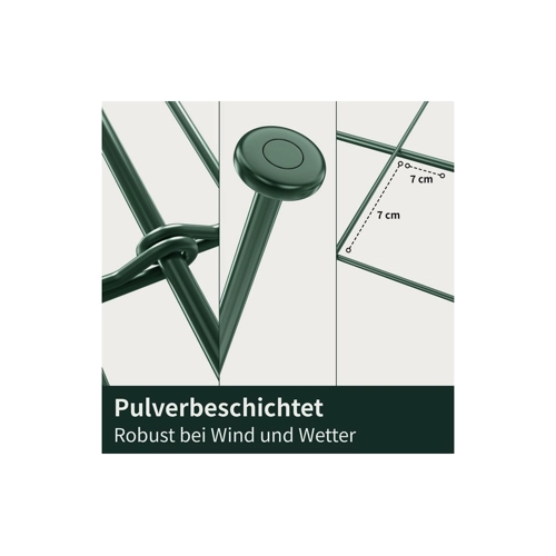 Bild von Premium Teichzaun von 1PLUS - Flexibel und Stabil
