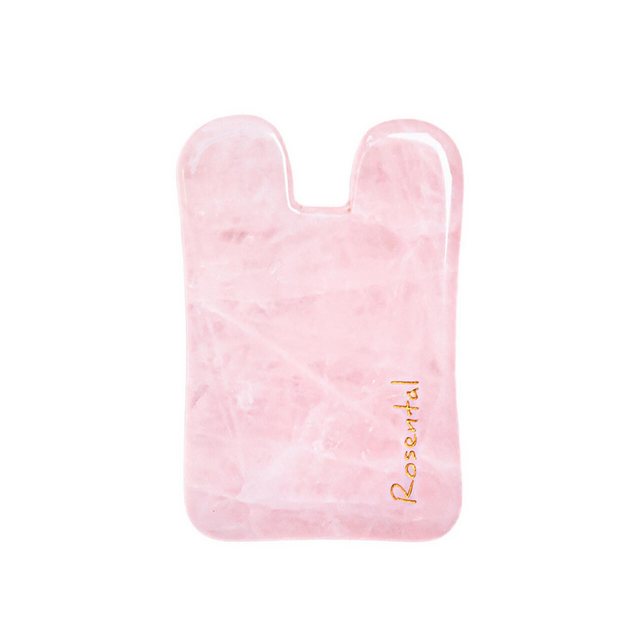 Bild von Rosental Organics Tagescreme Rose Gua Sha Natural Lifting Tool, Alle Hauttypen