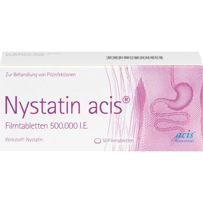 Bild von NYSTATIN acis Filmtabletten 50 St.
