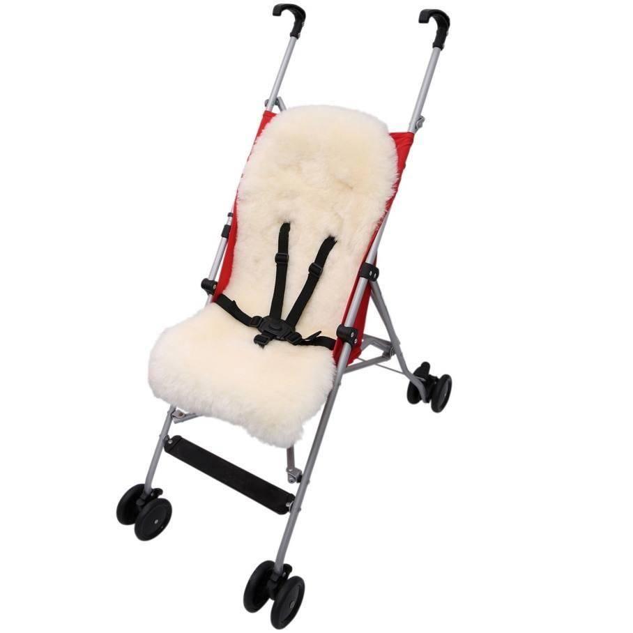 Bild von Lambskin - BUGGY insert Farbe: Moosgrün
