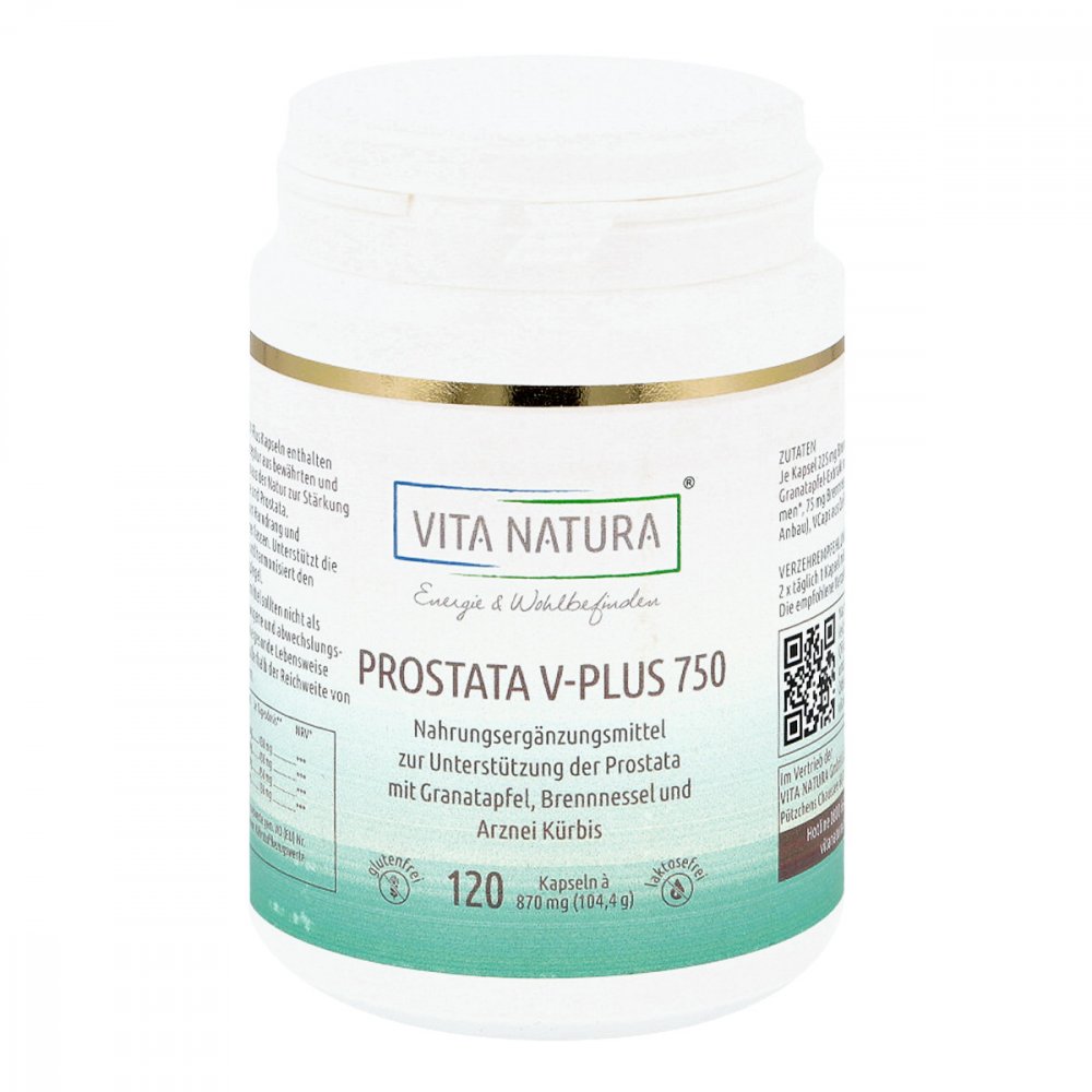 Bild von Prostata V-plus 750 mg Vegikapseln