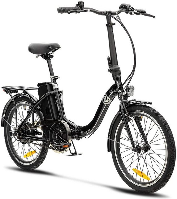 Bild von VECOCRAFT E-Bike Faltrad Nemesis 20 Zoll e-bike klapprad, Kettenschaltung, Heckmotor, 288,00 Wh