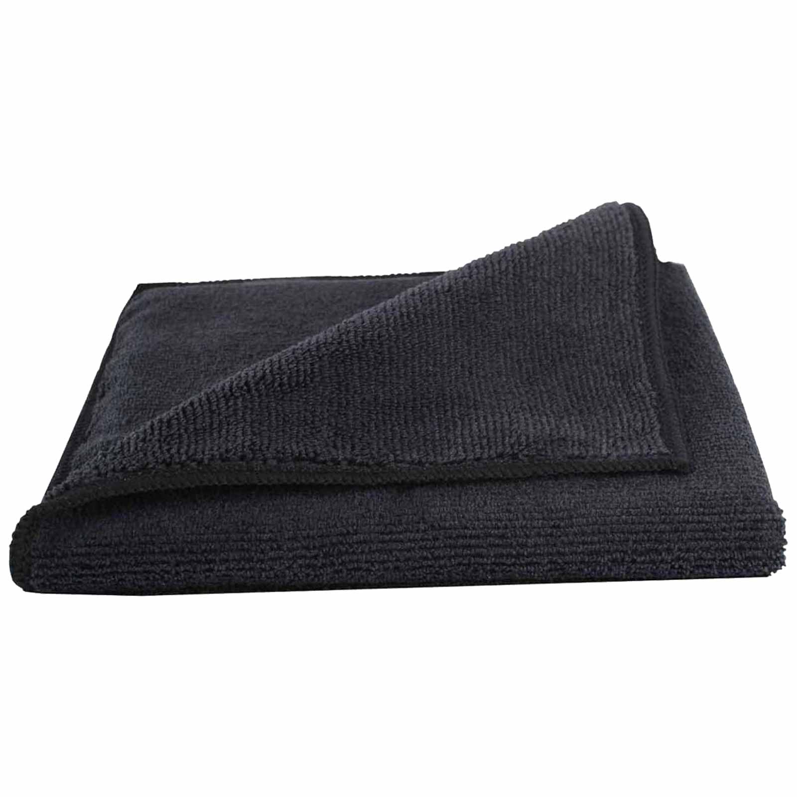 Bild von bellanet Microfasertuch Micro Star Microfaser Mikrofaser Tuch Lappen Wischtuch Farbe:schwarz