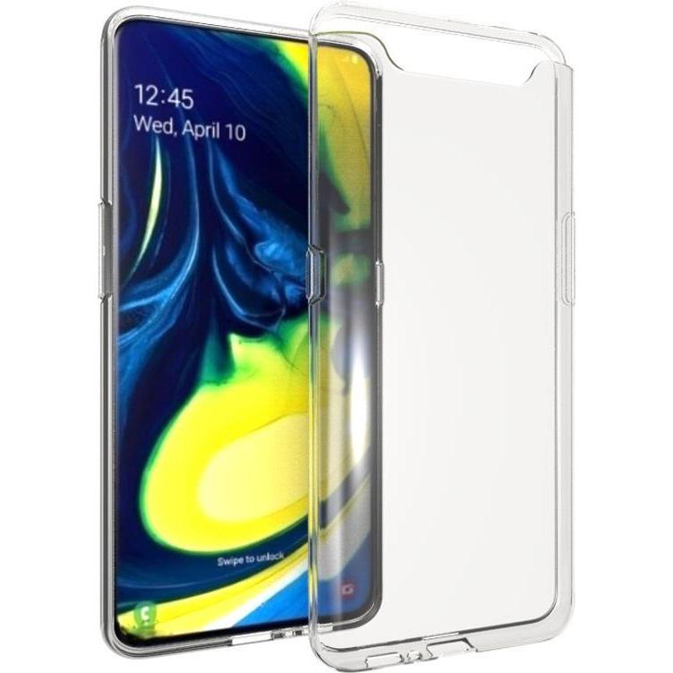 Bild von cyoo Silikon Hülle Samsung Galaxy A80/A90- Ultra Dünn (Samsung Galaxy A80), Smartphone Hülle, Transparent