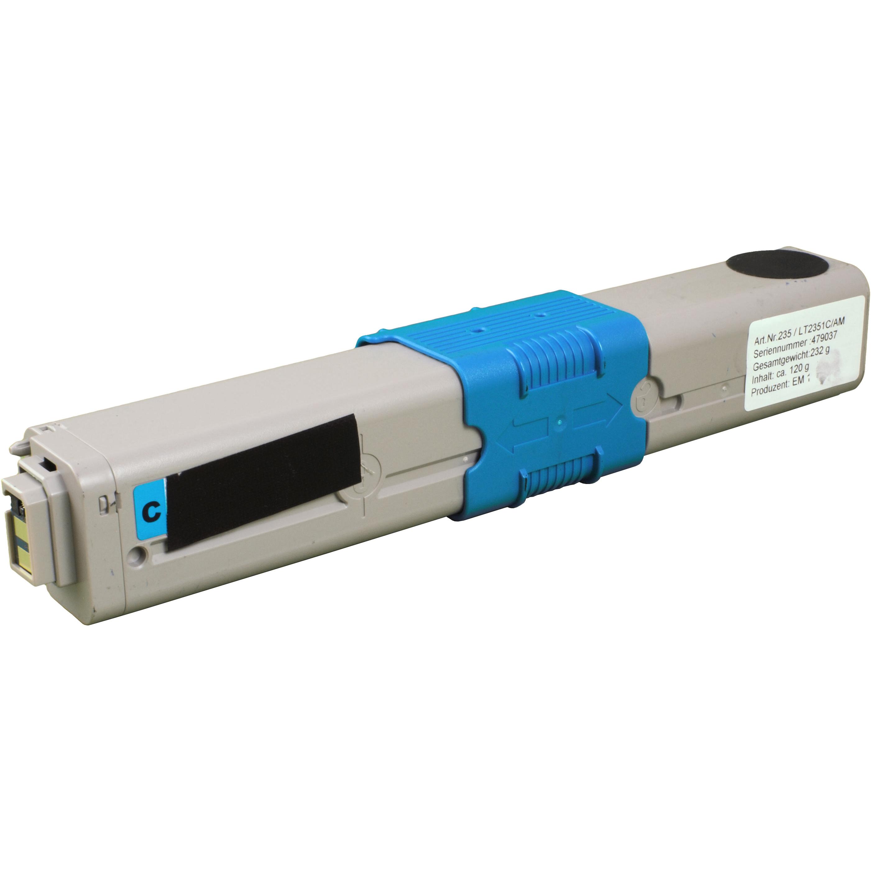 Bild von Ampertec Toner ersetzt Oki 46508711  cyan (C), Toner