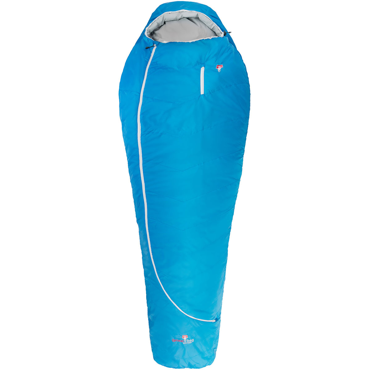 Bild von Grüezi bag Biopod Wolle Plus 185 Schlafsack, Almwolle-Füllung, 215x78x50 cm, 680g, Packmaß Ø 17x17 cm, Camping/Hütte/Zelten, bis 185 cm Körpergröße