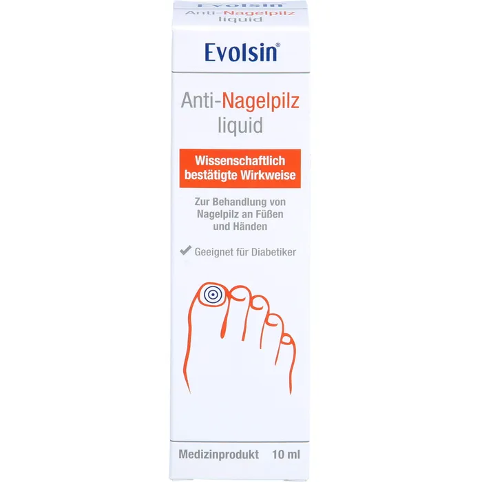 Bild von Evolsin Nagelpilz-Behandlungsstift Anti-Nagelpilz Liquid I Wissenschaftlich bestätigte Wirkweise, frei von Parabenen, Silikonen, Mineralölen, Mikroplastik