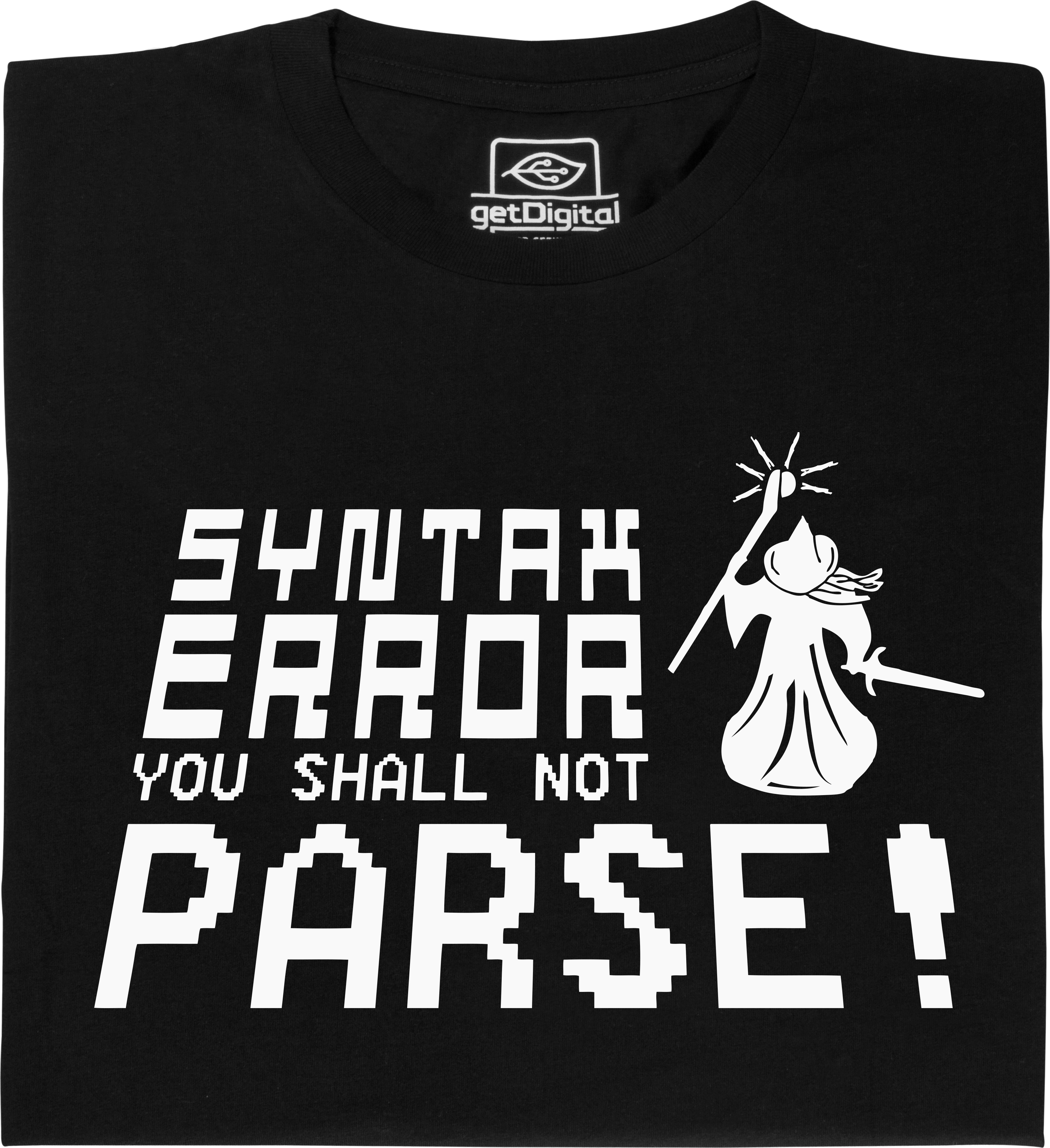Bild von Fair gehandeltes Öko-T-Shirt: You shall not parse!