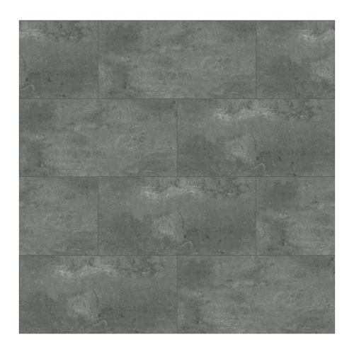 Bild von Decoflooring Klick-Vinylboden Fliese XL Grey Concrete dunkel grau