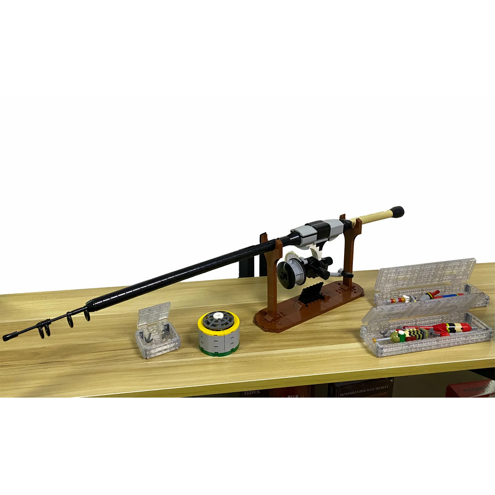 Bild von Modbrix 9037 - Technik Angel Bauset mit Zubehör - 677 Klemmbausteine