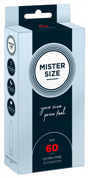 Bild von Mister Size 60 Kondome 10 Stück - Zur Verhütung