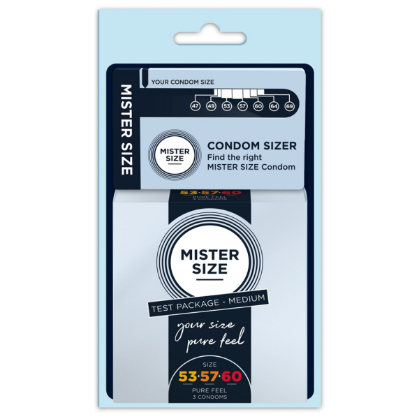 Bild von Size Kit Medium - Sizer Tool and 3 Condoms