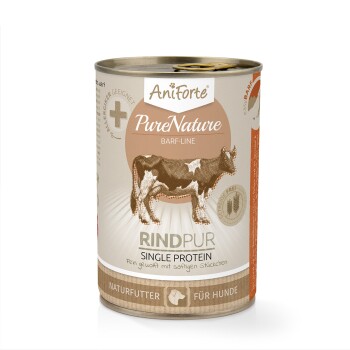 Bild von AniForte Nassfutter Rind Pur (6 x 400g) 2,4 kg