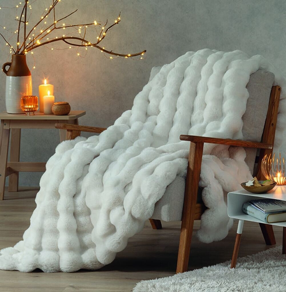 Bild von Webpelzdecke Felldecke Kuscheldecke Plaid 150x200 Cosy creme 40151