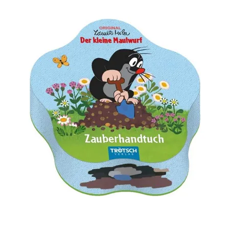 Bild von Trötsch Zauberhandtuch Der kleine Maulwurf, 1 Stück, 3-fach sortiert