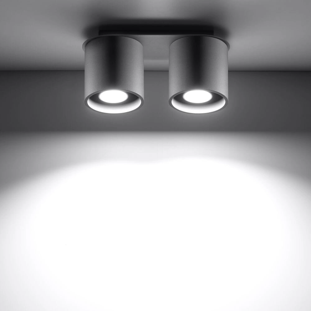 Bild von famlights Deckenleuchte Christina, Farbe: grau, :, kein Leuchtmittel enthalten, 2700