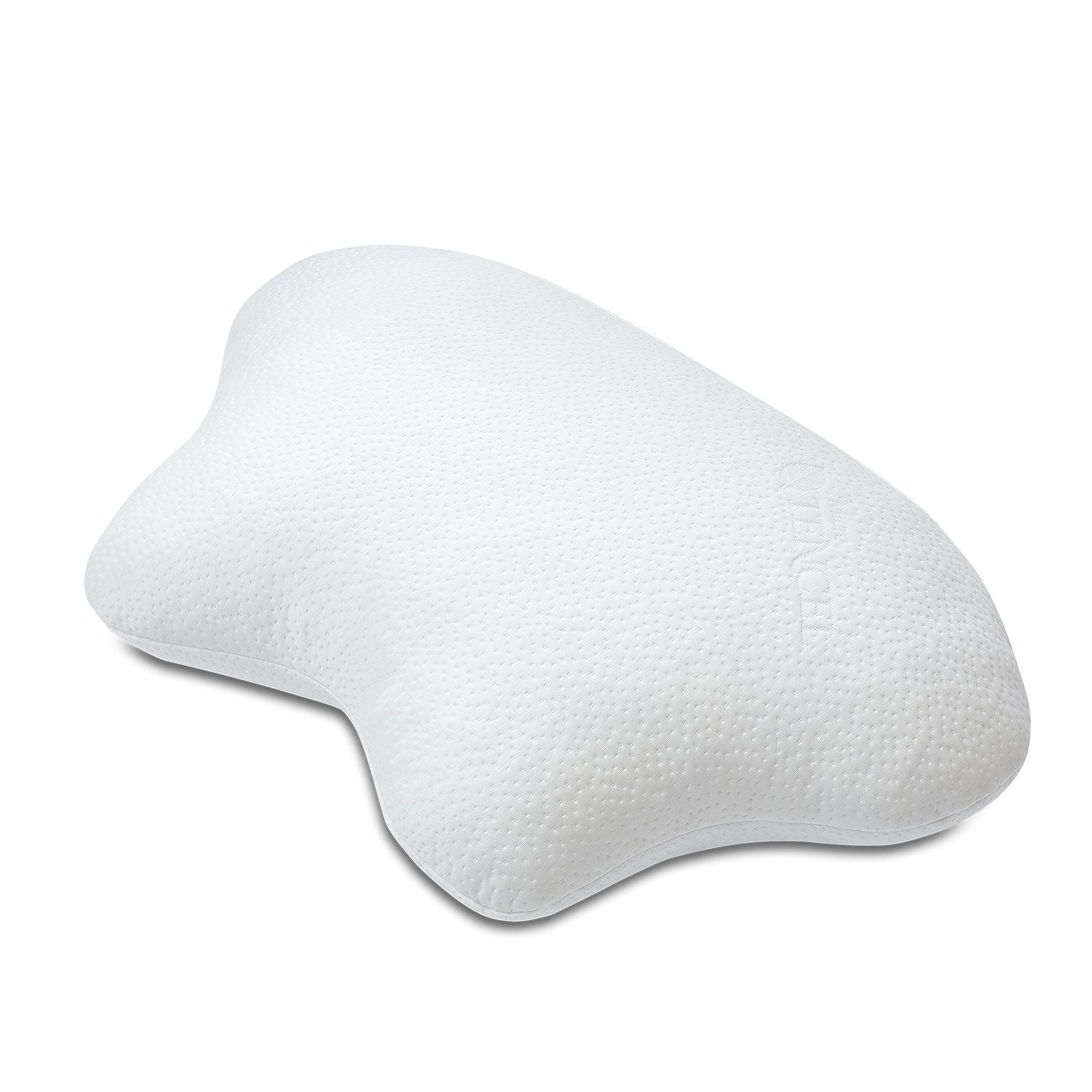 Bild von Nachtwaechter Schlafprodukte Original Tencel-Überzug für Seitenschläfer- und CPAP-Kissen LINA; 47x72 cm (BxL); weiß