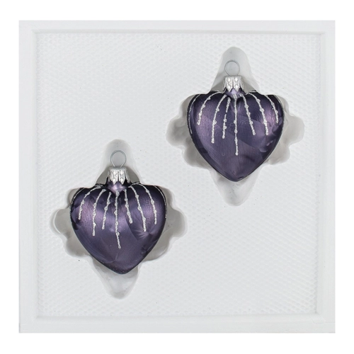 Bild von Elegantes Christbaumschmuck-Set aus Glas