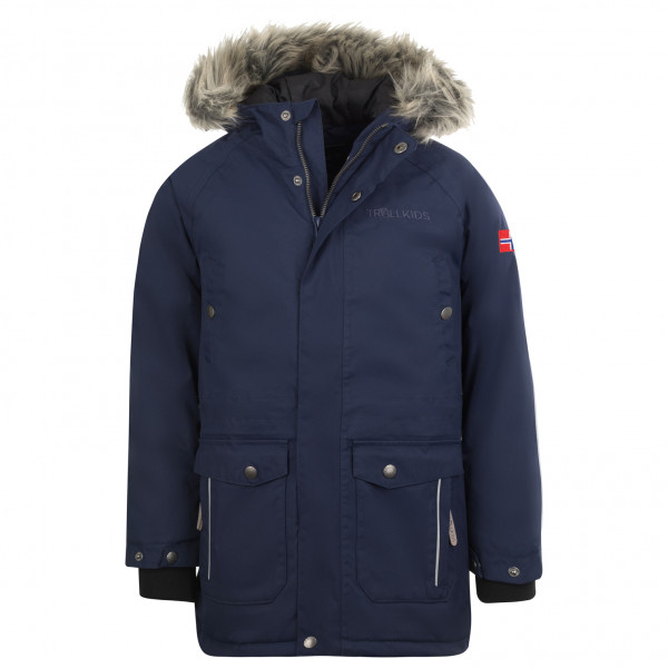 Bild von Trollkids, Unisex, Jacke, Kid's Nordkapp Jacket (164), Blau, 164