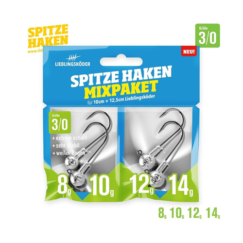 Bild von Lieblingsköder Spitze Haken 3/0 Mixpaket