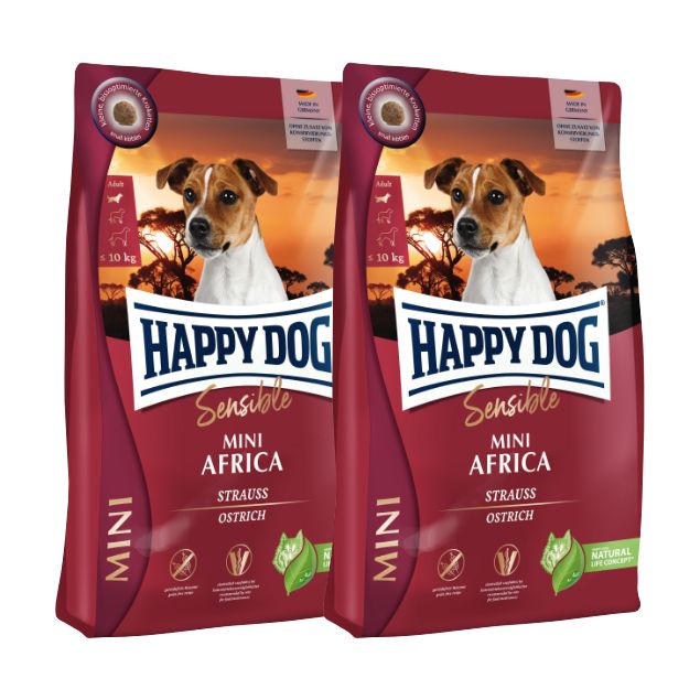 Bild von Happy Dog Sensible Mini Africa für kleine Hunde
