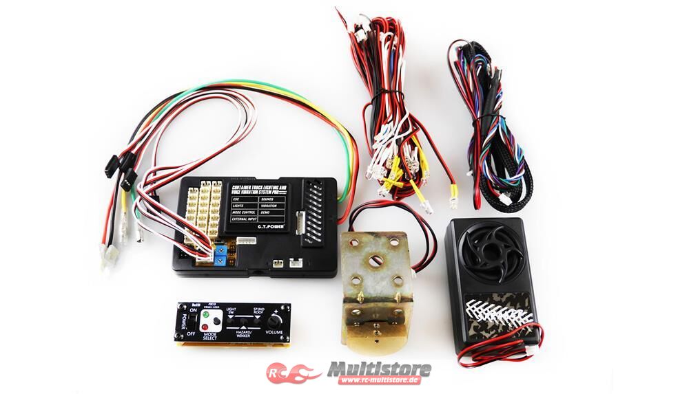 Bild von Amewi Truck Beleuchtung und Sound-Vibrationssystem PRO / 28974