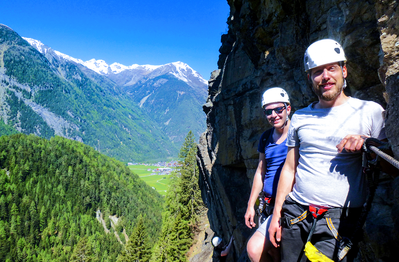 Bild von Klettersteig Tour am Lehnerwasserfall Sautens