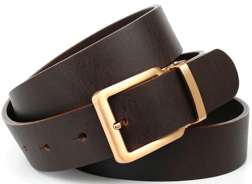 Bild von Anthoni Crown Ledergürtel, in 4 cm breit für den Casual-Look