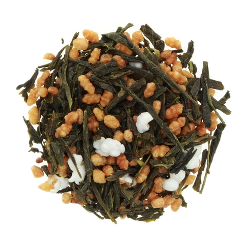 Bild von Genmaicha, AURESA Grüner Tee Genmaicha | Japanischer Bancha mit Popreis und geröstetem Reis