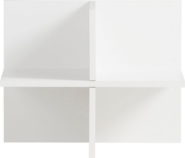 Bild von MÖBELPARTNER 500 Fachteiler für Regale weiß 47,5 x 32,8 x 38,4 cm