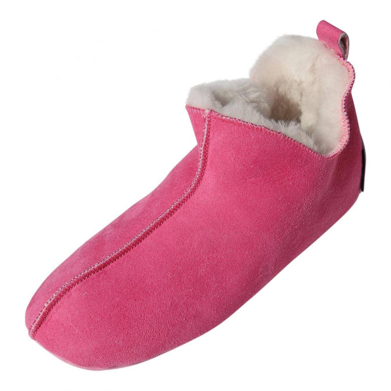 Bild von Lammfell Hausschuhe - BALI PINK Schuhgröße: EUR 38