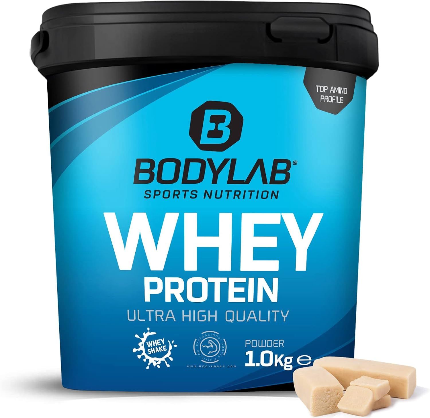 Bild von Bodylab24 Whey Protein Pulver, Marzipan