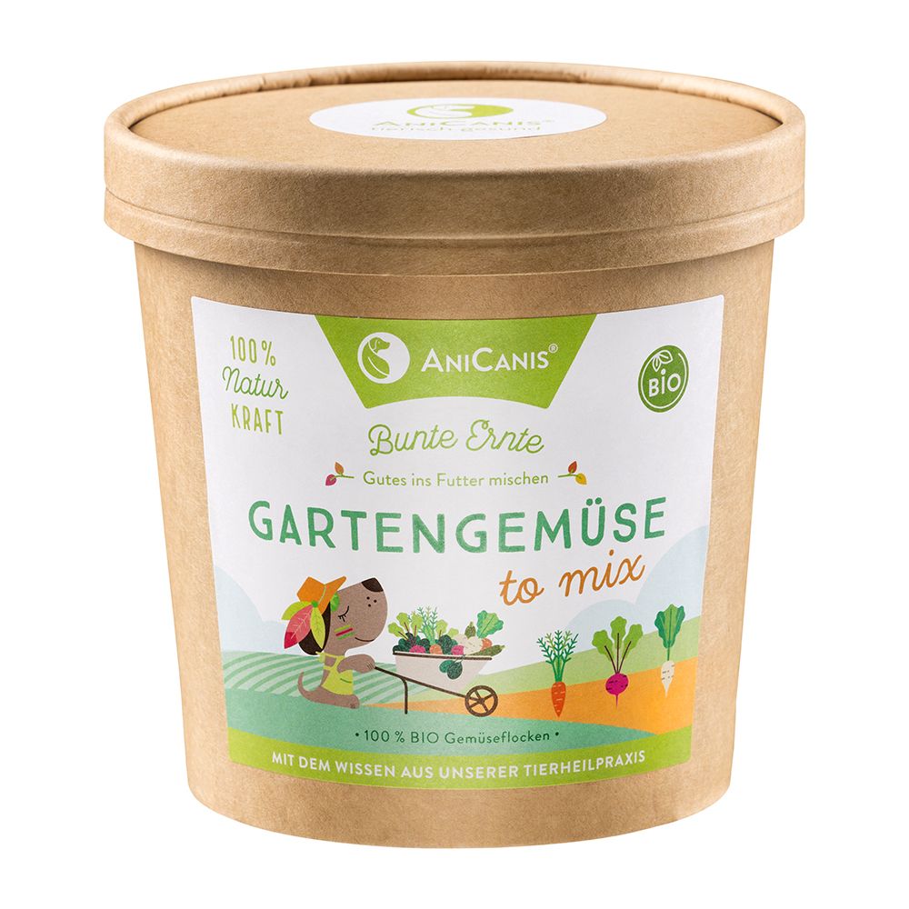 Bild von AniCanis Bio Gemüseflocken Gartenzauber für Hunde