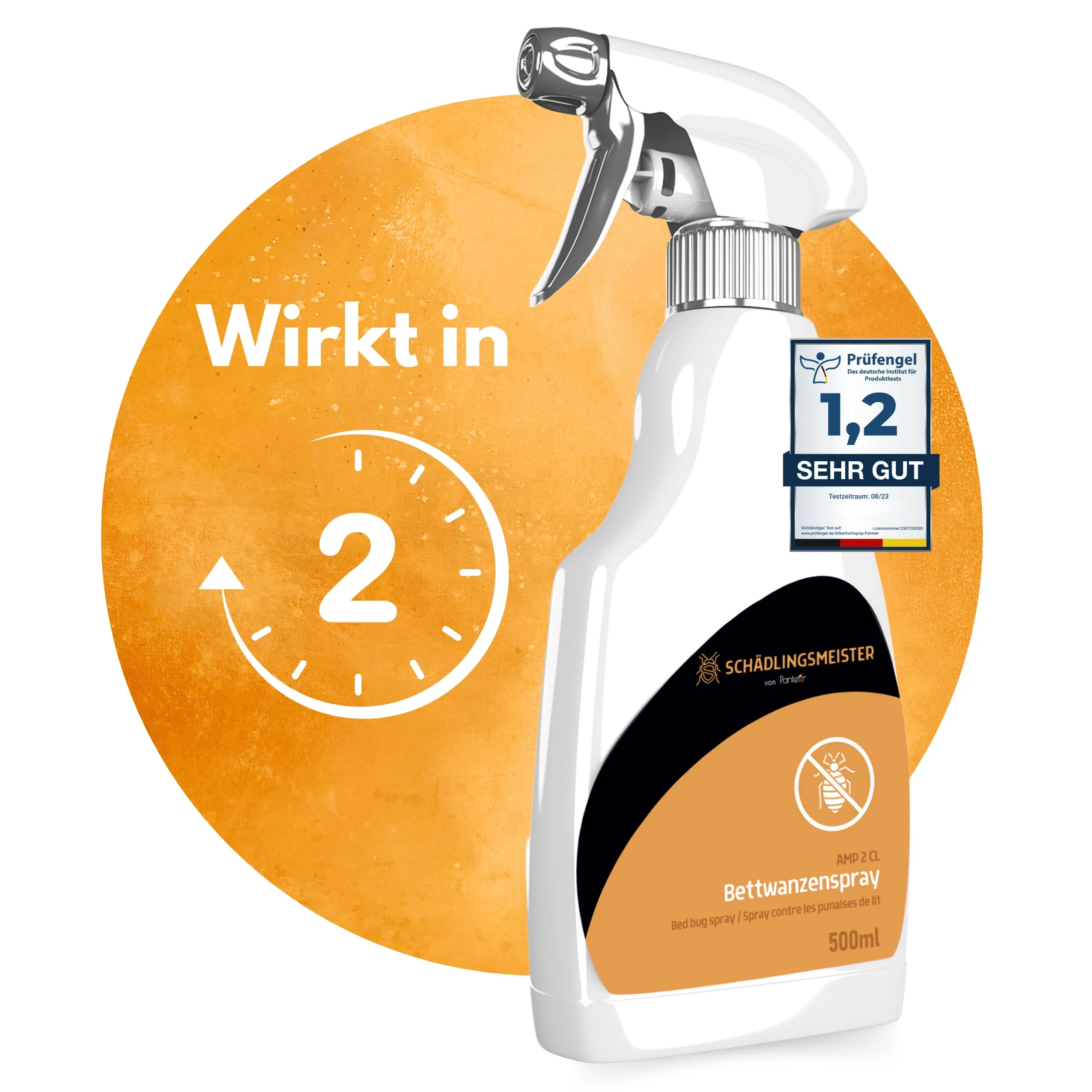 Bild von SCHÄDLINGSMEISTER Bettwanzenspray (AMP 2 CL)
