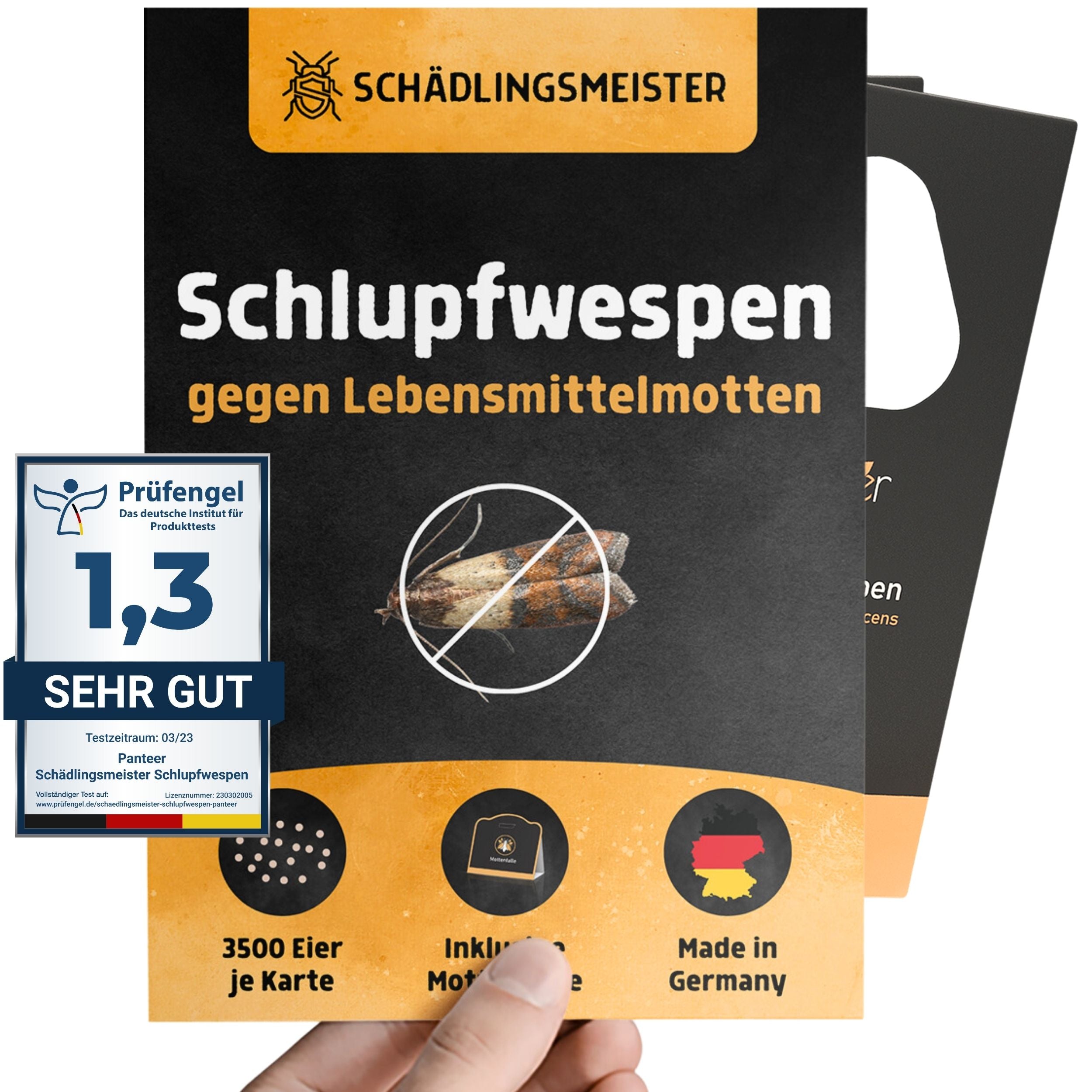 Bild von Panteer ® Schlupfwespen gegen Lebensmittelmotten - EINZELLIEFERUNG