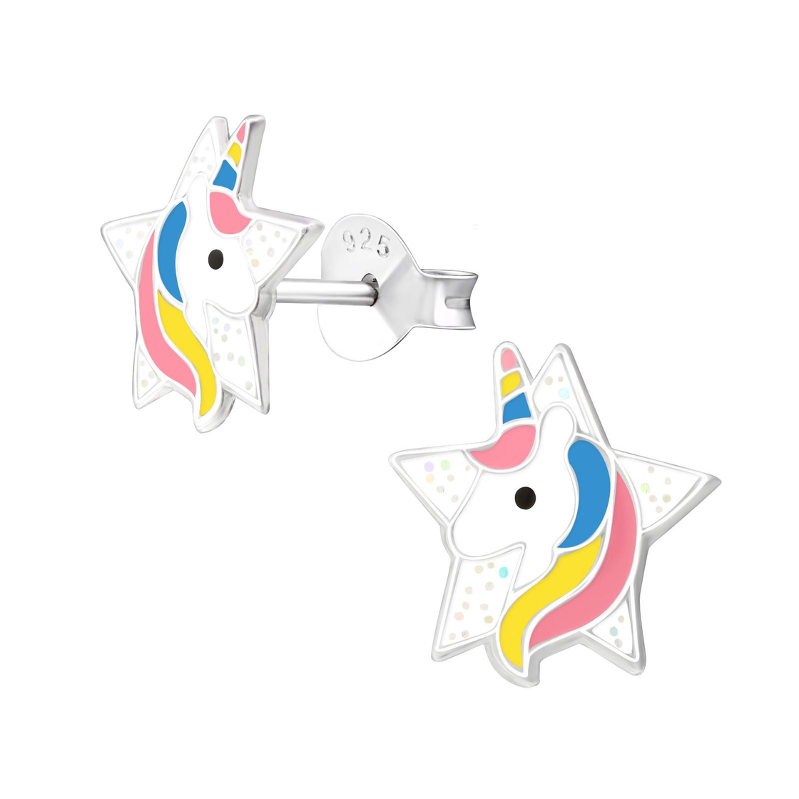 Bild von Monkimau Ohrring-Set Sternbild Einhorn Ohrringe aus 925 Silber, Hypoallergen