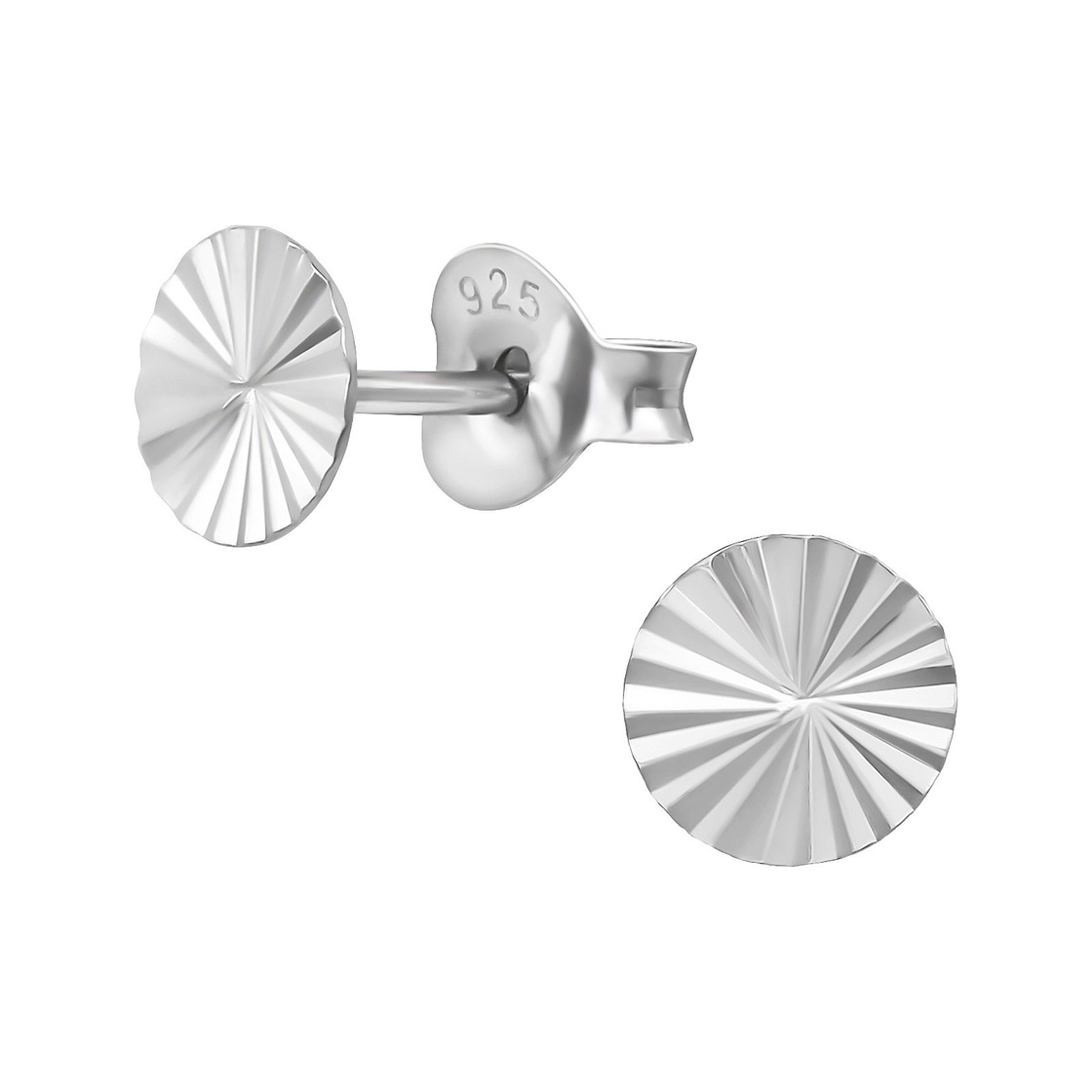 Bild von Monkimau Ohrring-Set Kugel Ohrringe aus 925 Silber, Hypoallergen