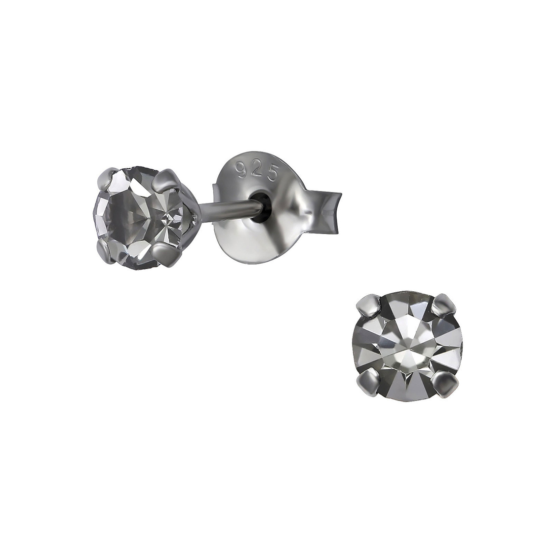 Bild von Monkimau Ohrring-Set Kristall Ohrringe aus 925 Silber, Hypoallergen