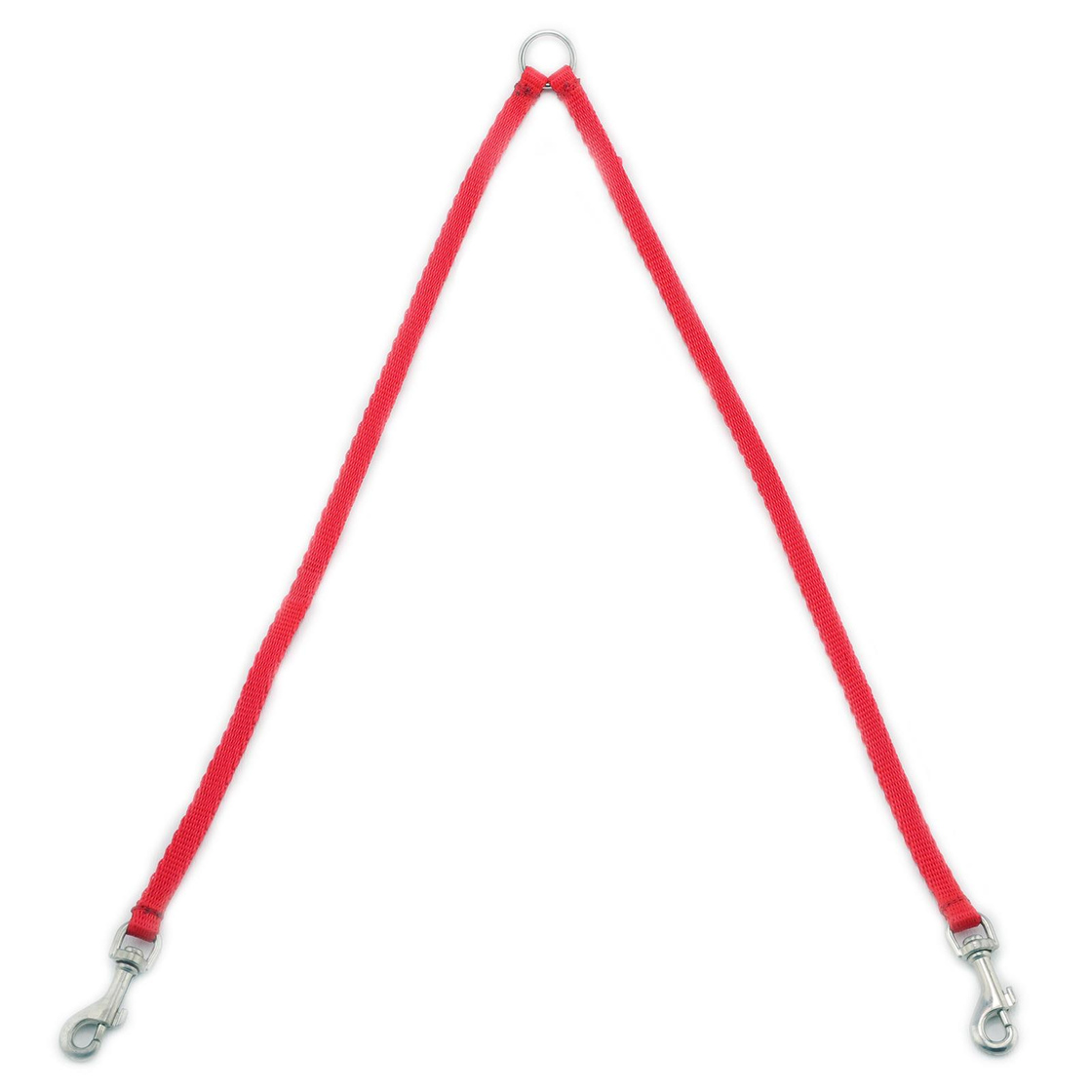 Bild von Monkimau Hundeleine Koppelleine Hundeleine für 2 Hunde aus Nylongurt, Nylon (Packung)