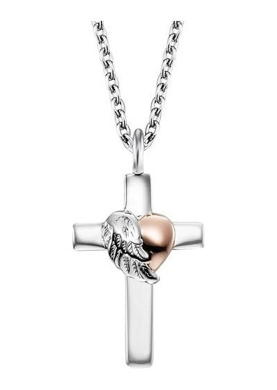 Bild von Engelsrufer Halskette ERN-CROSSHEART-BIR