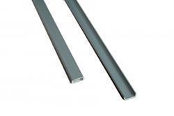 Bild von Abdeckleiste für Universal WPC Pfosten (Alu) silber eloxiert in der Länge 2400 mm