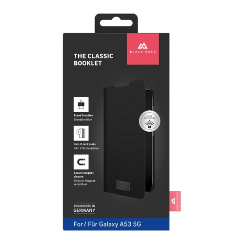 Bild von Black Rock The Classic Booklet für Samsung Galaxy A53 5G – Ein umfassender Schutz in elegantem Design