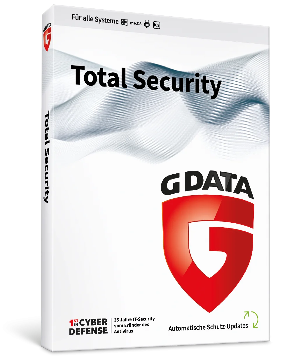 Bild von G DATA Total Security 2025 4 Geräte / 1 Jahr